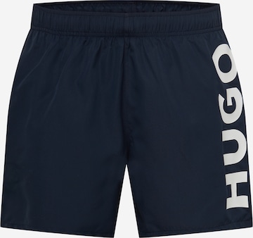 HUGO Red Board Shorts 'Abas' in Blue: front