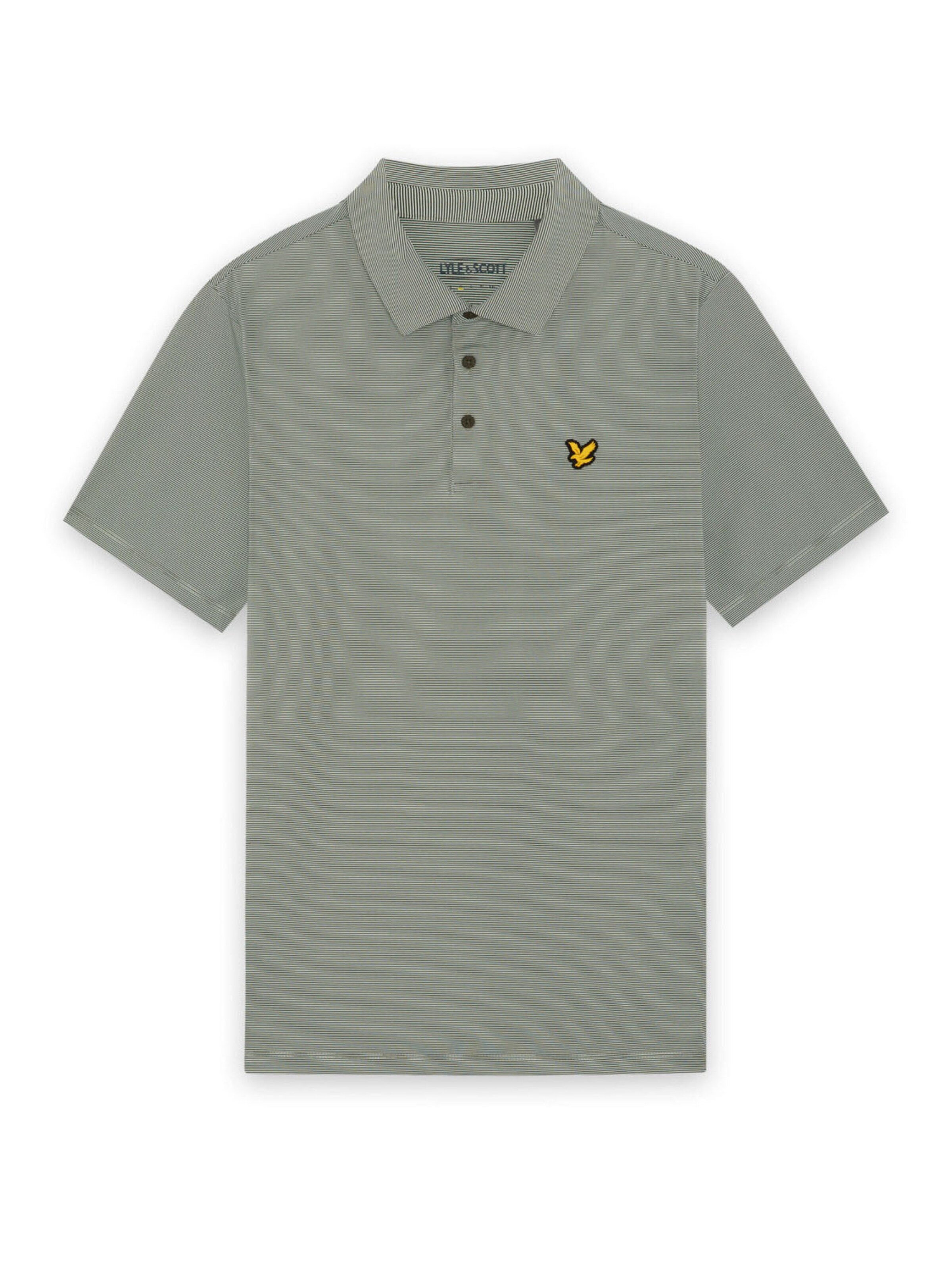 Lyle & Scott Functioneel shirt in Groen: voorkant
