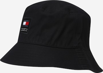 Tommy Jeans Καπέλο σε μαύρο: μπροστά