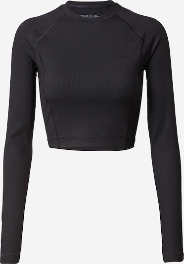 Lacoste Sport Camiseta funcional en negro, Vista del producto