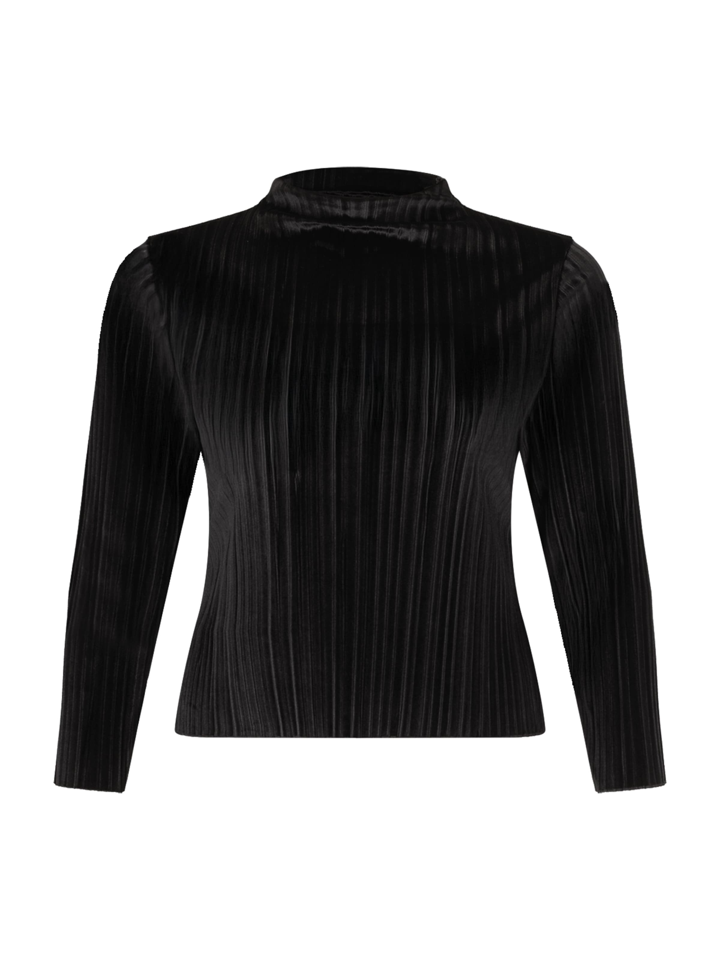 juoda Guido Maria Kretschmer Curvy Marškinėliai 'Felicitas': priekis