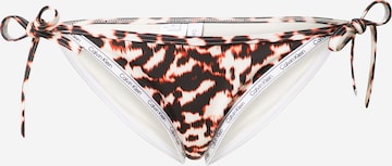 Calvin Klein Swimwear Bikini Bottoms in Beige: front