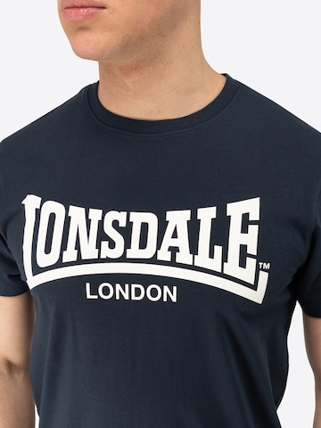 mėlyna LONSDALE Marškinėliai 'Fulwood'