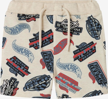 Pantalon NAME IT en beige : devant