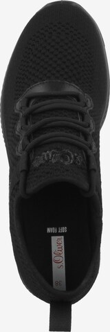 s.Oliver Sneaker in Schwarz