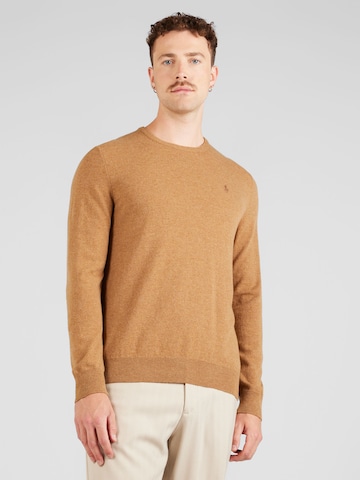 Pull-over Polo Ralph Lauren en marron : devant