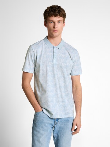 TOM TAILOR DENIM Shirt in Blue: front