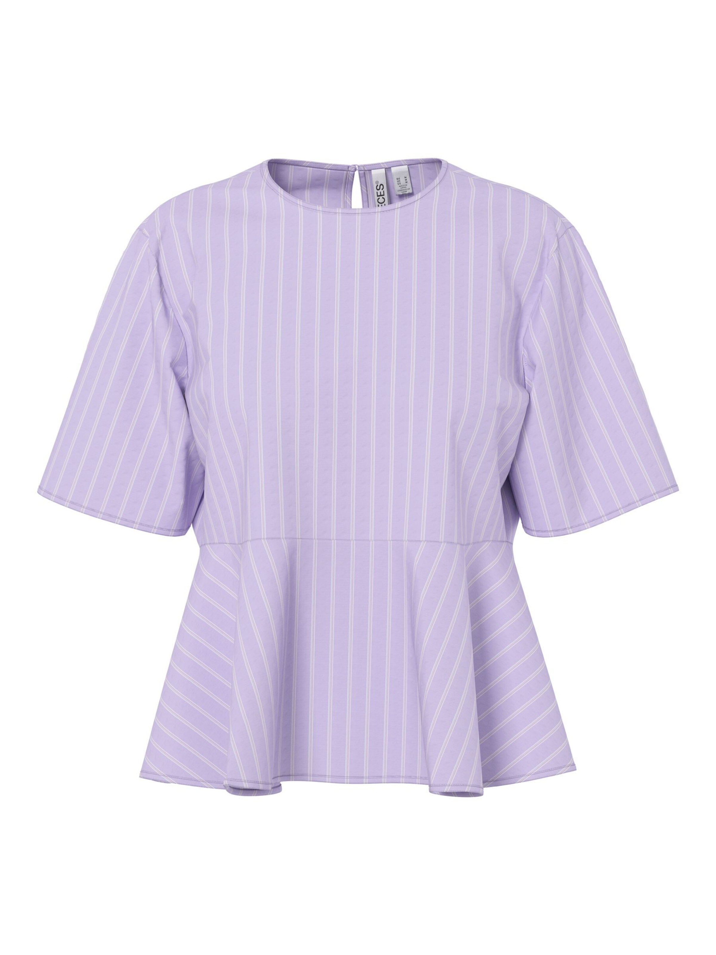 Chemisier PIECES en violet : devant