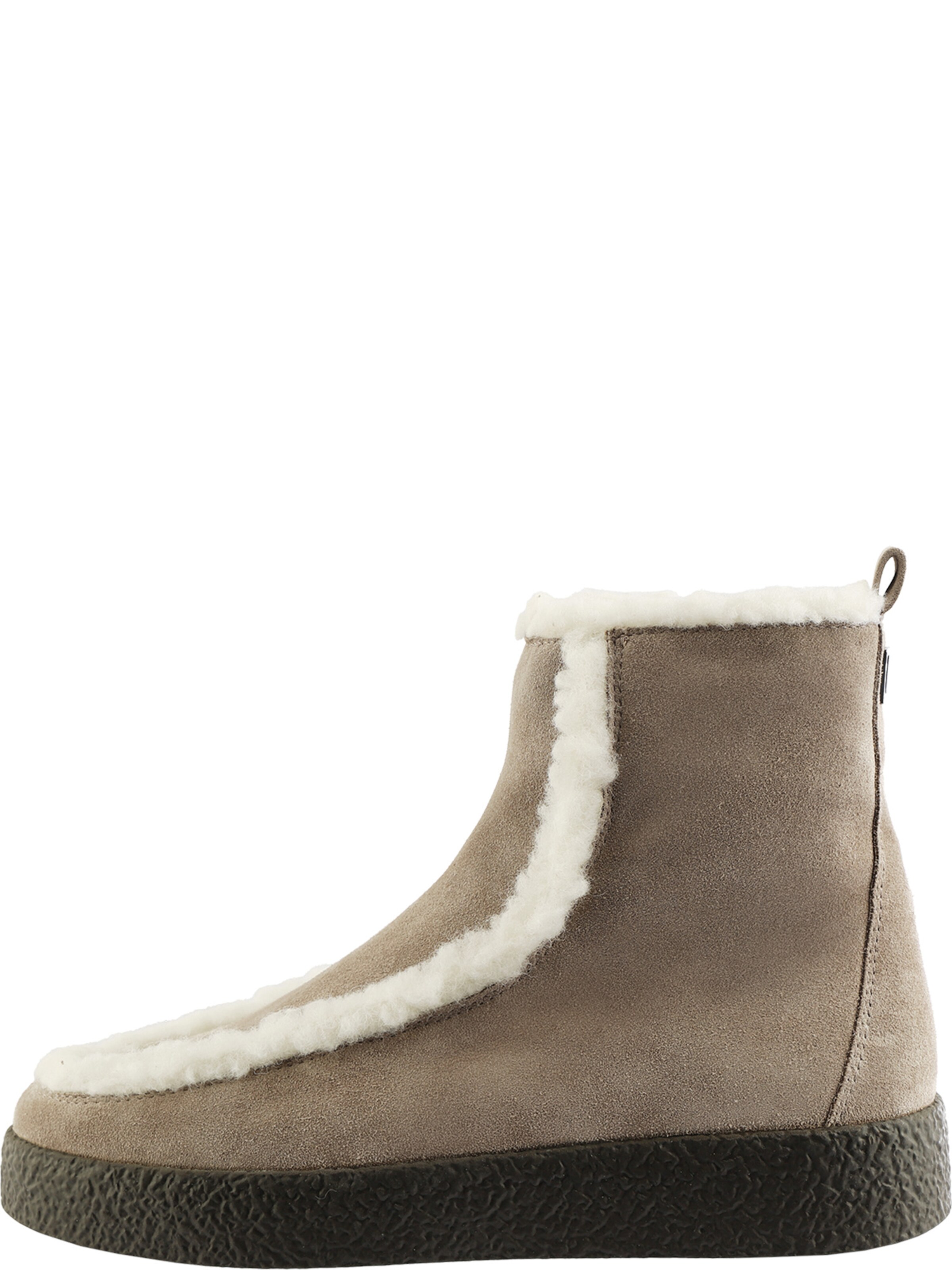 Baskets hautes 'YETI' Högl en beige : devant
