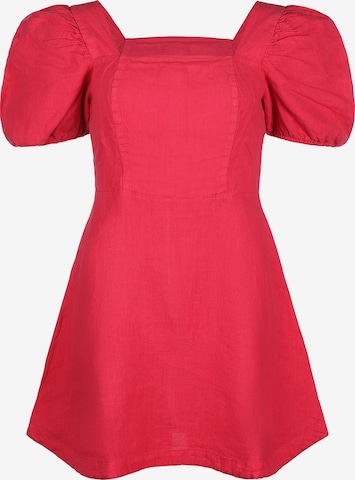 FRESHLIONS Summer dress 'Bella' in Red: front