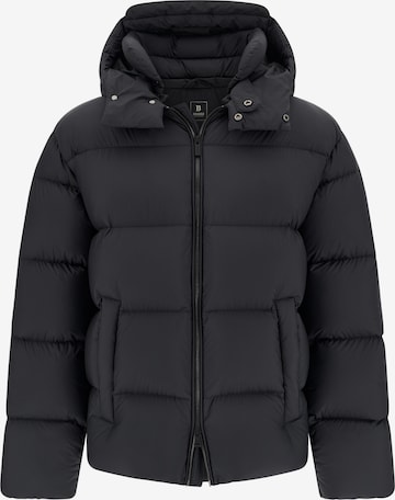 juoda Boggi Milano Žieminė striukė 'B Sustainable': priekis