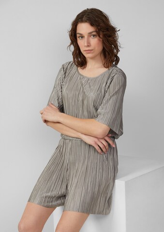 QS Wide leg Broek in Grijs