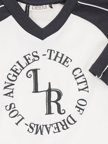 T-Shirt Looxs Revolution en blanc