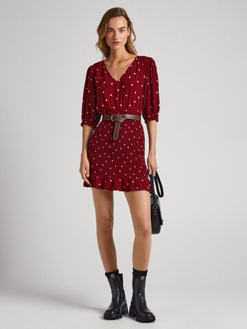 Abito 'Gunila' di Pepe Jeans in rosso