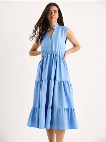 Bianco Lucci Jurk in Blauw