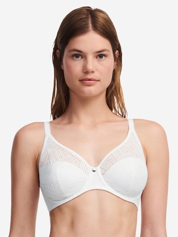 Chantelle T-Shirt BH 'Easy Feel Emma'‌‌‌‌ in Weiß