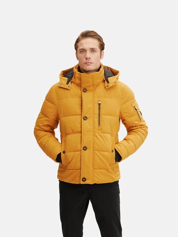 TOM TAILOR Prehodna jakna | rumena barva: sprednja stran