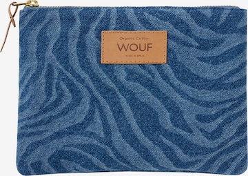 Wouf Cosmetic Bag in Blue: front