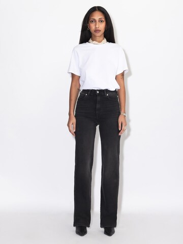 Dr. Denim Slim fit Jeans 'Moxy High Straight' in Black