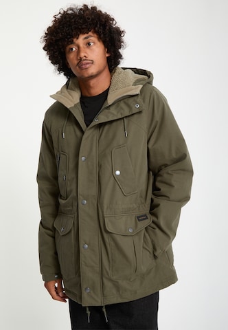 Volcom - Parka de inverno 'Starget' em verde