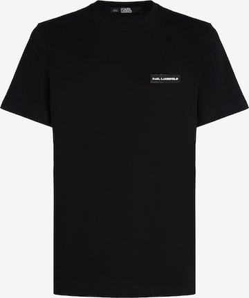 Karl Lagerfeld Shirt in Black: front