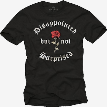 MAKAYA Shirt in Black: front