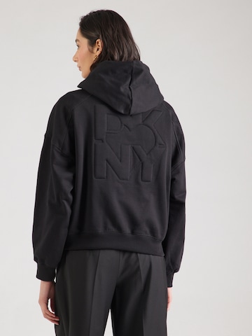 DKNY Sweatjacke in Schwarz: Vorderseite