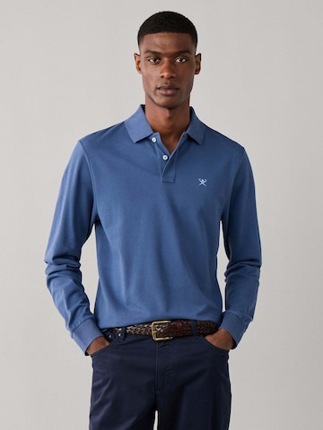 T-Shirt Hackett London en bleu : devant