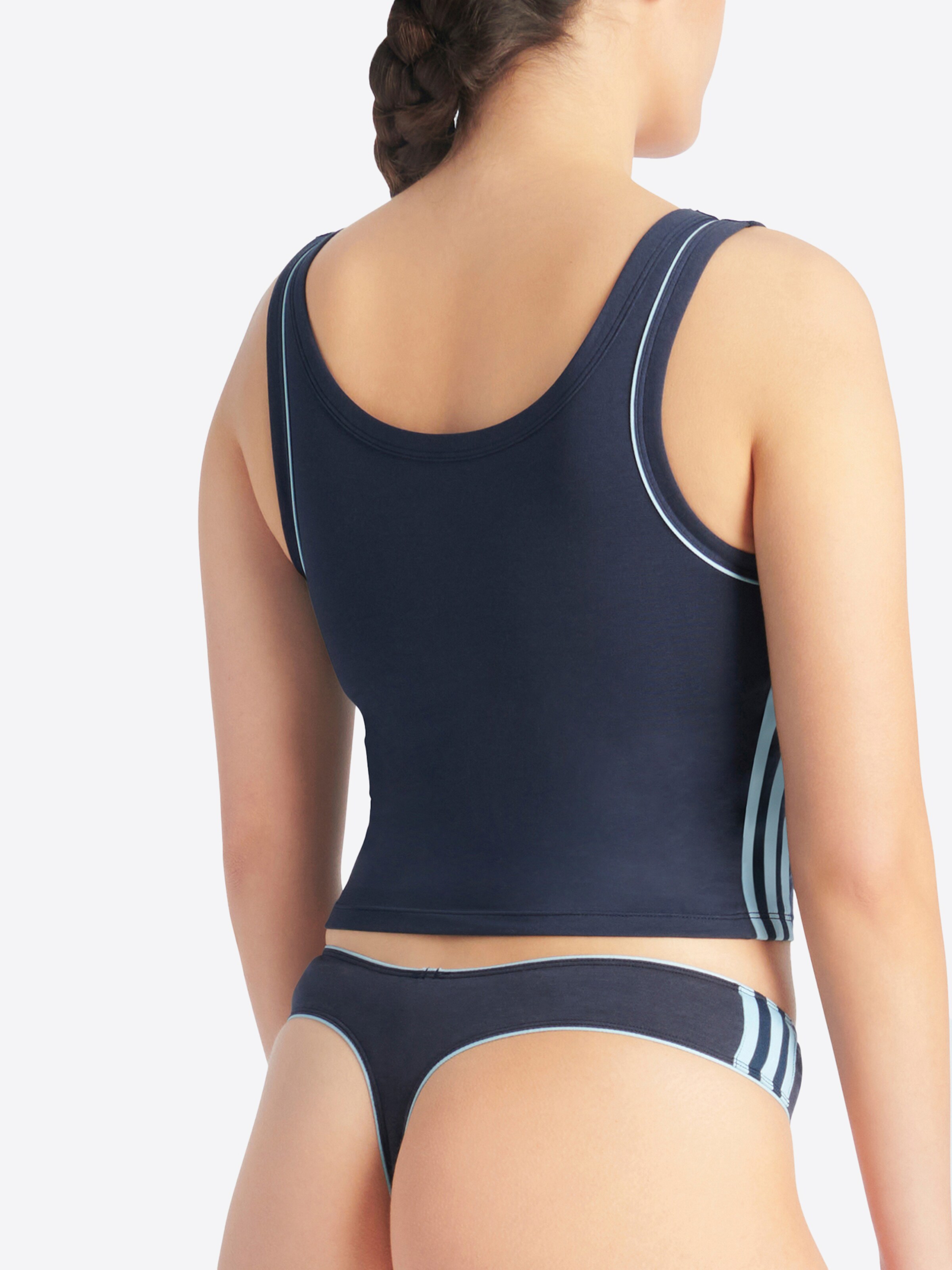 ADIDAS ORIGINALS Sports top ' Comfort Flex Cotton ' in Blue