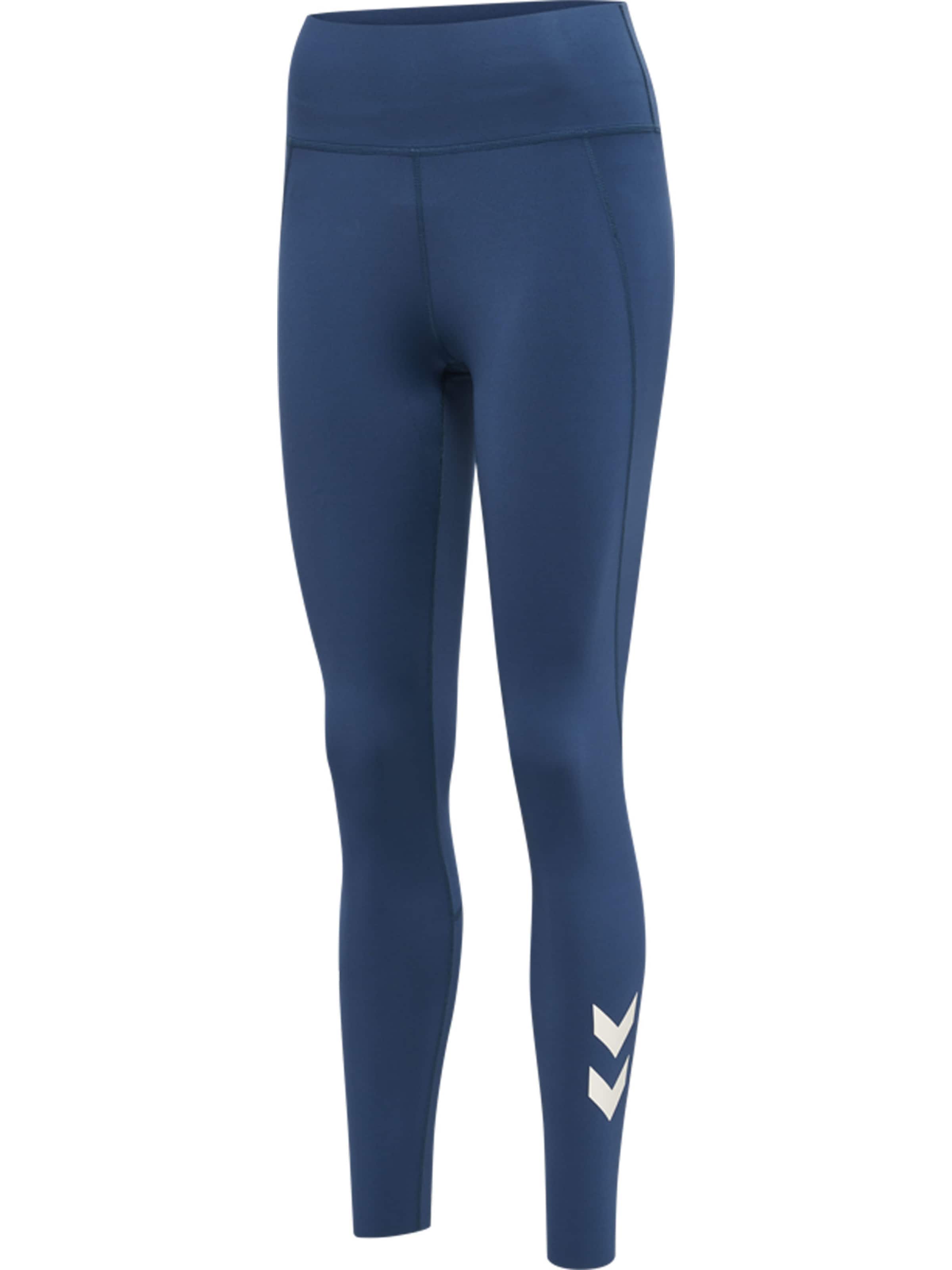 Hummel Skinny Sporthose 'MT GRACE' in Blau