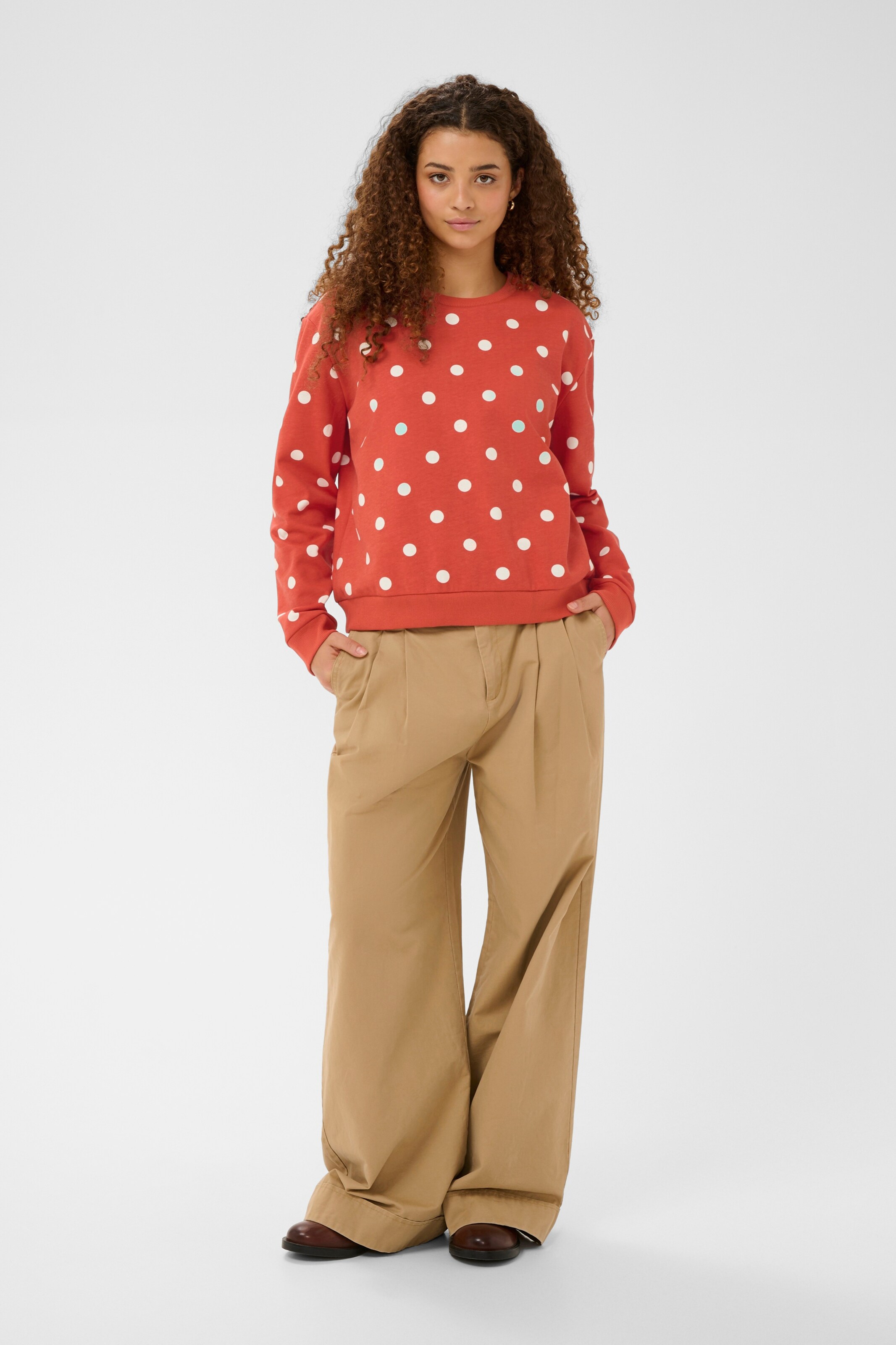 Pull-over 'Zagna' SAINT TROPEZ en rouge