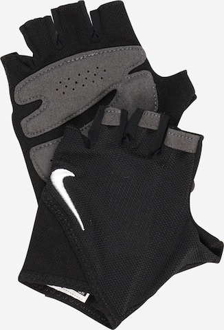 NIKE Accessoires Sporthandschuhe in Schwarz: predná strana