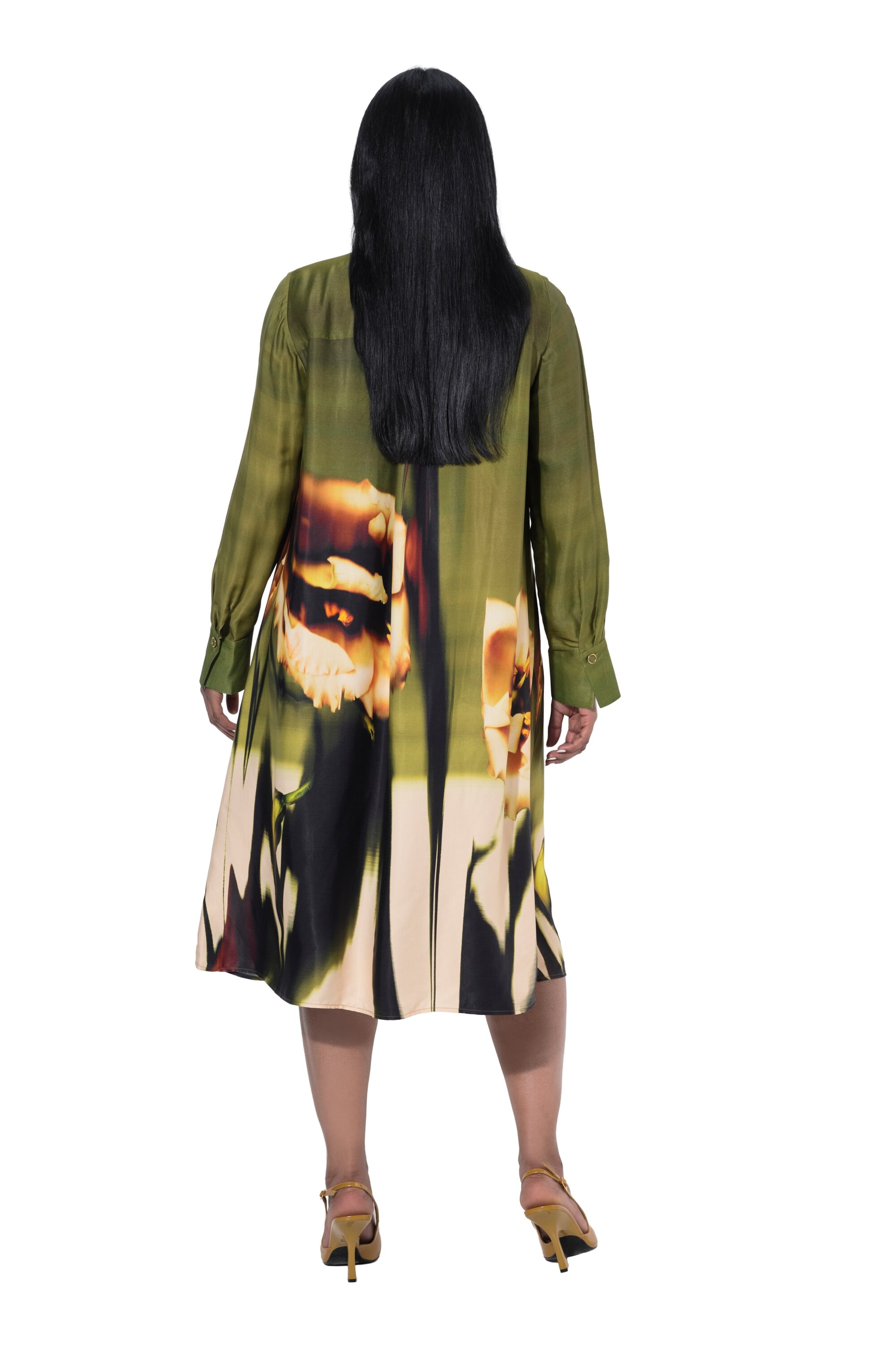 Ulla Popken Kleid in Grün