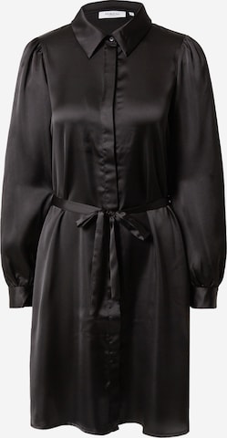 MOSS COPENHAGEN Shirt Dress 'Jeanita' in Black: front