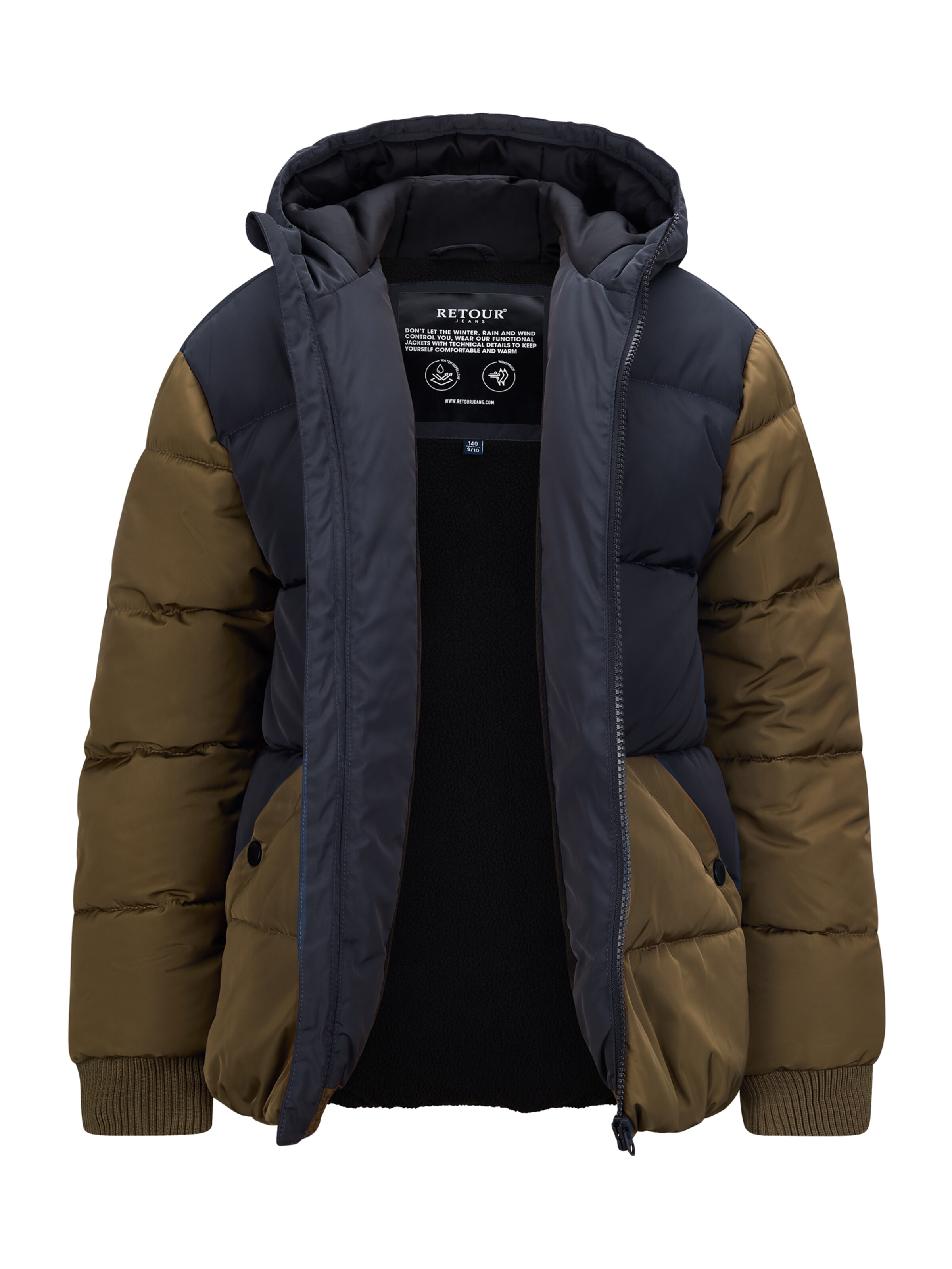 Retour Jeans Winter Jacket in Black