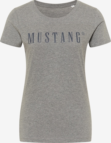 MUSTANG Shirt in Grey: front