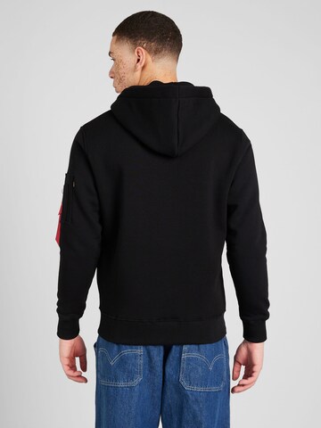 ALPHA INDUSTRIES Sweatshirt in Schwarz