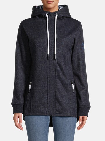 salzhaut Fleece jas 'Fröken' in Blauw