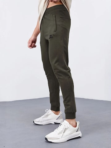 Skinny Pantalon Tommy Life en vert