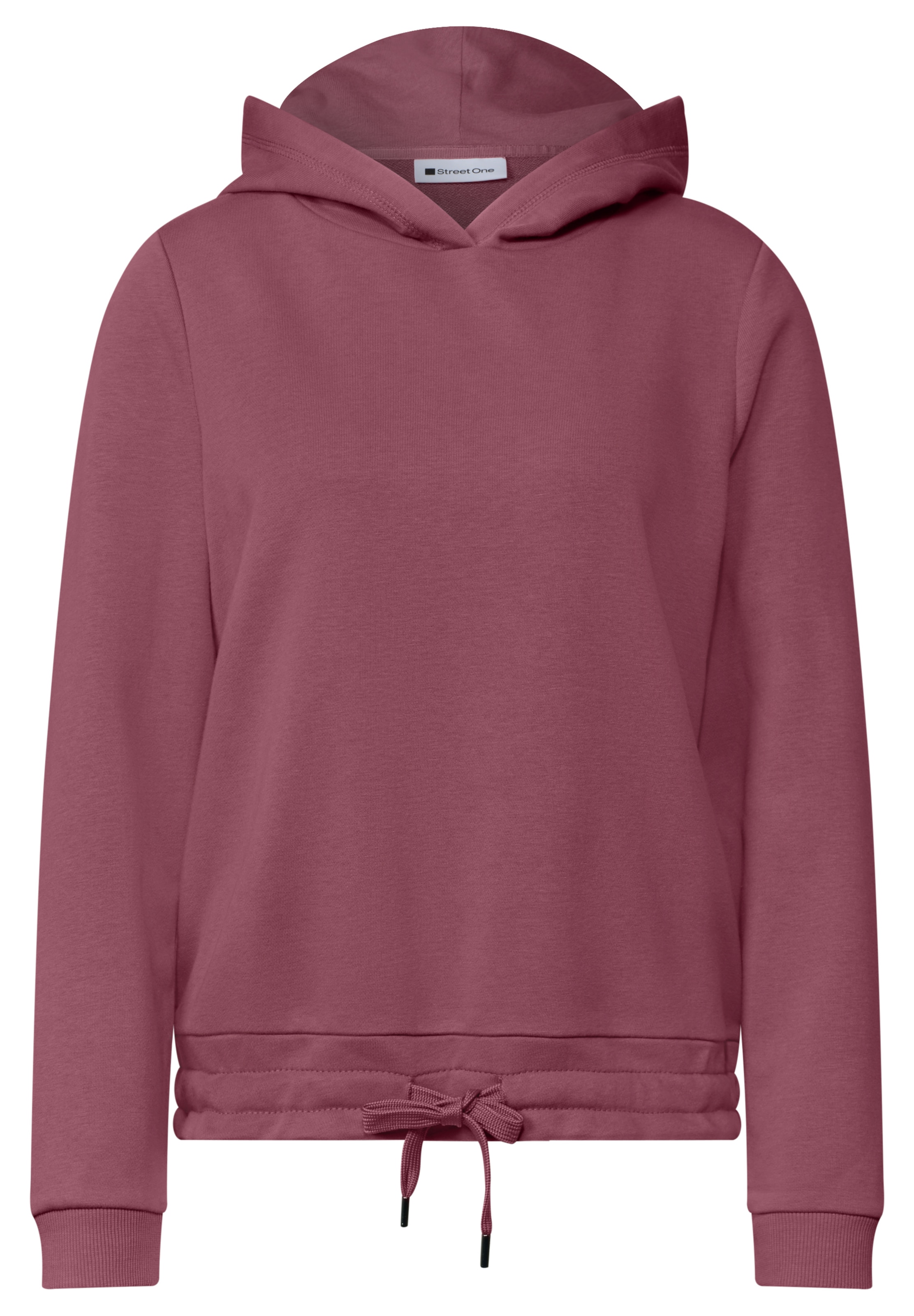 STREET ONE Sweatshirt in Pink: Vorderseite