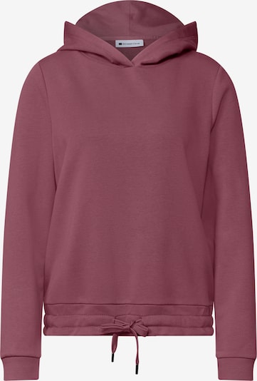 STREET ONE Sweatshirt in XS in dunkelpink, Produktansicht