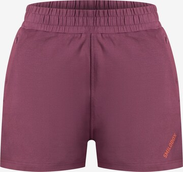 Smilodox Regular Workout Pants 'Althea' in Purple: front