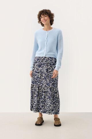 Cardigan 'Gigia' Part Two en bleu