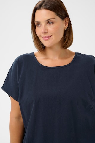 KAFFE CURVE - Blusa 'KCNana' en azul