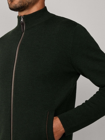 Hackett London Strickjacke 'Milano' in Grün