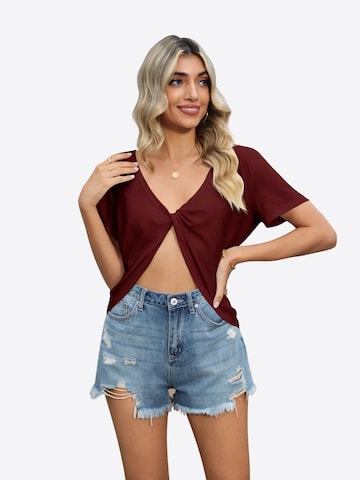 Imily Bela Shirts i rød: forside