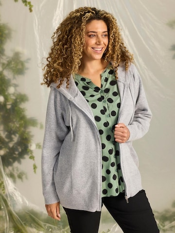 Zhenzi Strickjacke 'Elga 1167' in Grau