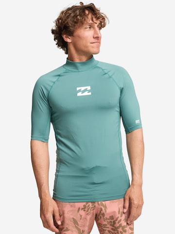 BILLABONG Performance Shirt 'Waves All Day' in Green: front