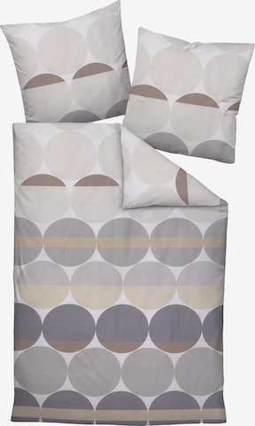 Housse de couette JANINE en gris : devant