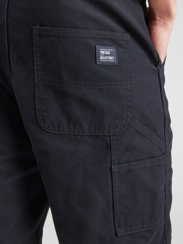 Vintage Industries Normální Kalhoty 'Dayton' – černá